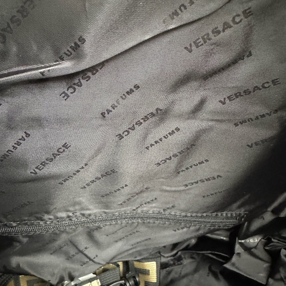 Versace Parfums Two-Way Backpack / Messenger Bag – Black – Limited Edition – GWP main image 7